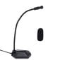 TAIDU TSP201 Tietokonemikrofoni USB Omnidirectional Condenser Desktop Pelimikrofoni PC LaptopBlack hinta ja tiedot | Stereojärjestelmät | hobbyhall.fi