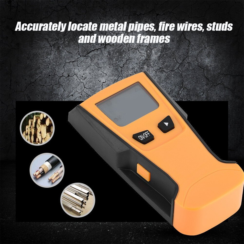 3 in 1 Live Wire Detector Stud Wood Wall Center Scanner Finder Metal AC Tool Kit hinta ja tiedot | Stereojärjestelmät | hobbyhall.fi