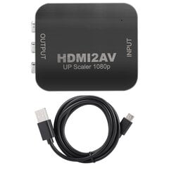 ACASIS HDMI-AV-kaapelisovitinmuunnin HD-videon tiedonsiirto 720P/1080P hinta ja tiedot | Stereojärjestelmät | hobbyhall.fi