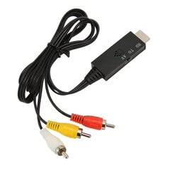 HD Multimedia Interface to RCA Converter Professional tukee HD Multimedia Interface -lähtöä 720P - 1080P hinta ja tiedot | Stereojärjestelmät | hobbyhall.fi