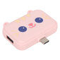 Type C Hub 3 in 1 4K HD Multimedia Interface USB 3.0 PD Fast Charging Multiport Adapter PC Laptop Pink hinta ja tiedot | Stereojärjestelmät | hobbyhall.fi