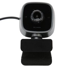 Verkkokamera Monitoiminen Smart HD 720P Plug and Play USB-verkkokamera PC:lle kannettavalle tietokoneelle online-kurssit hinta ja tiedot | Stereojärjestelmät | hobbyhall.fi