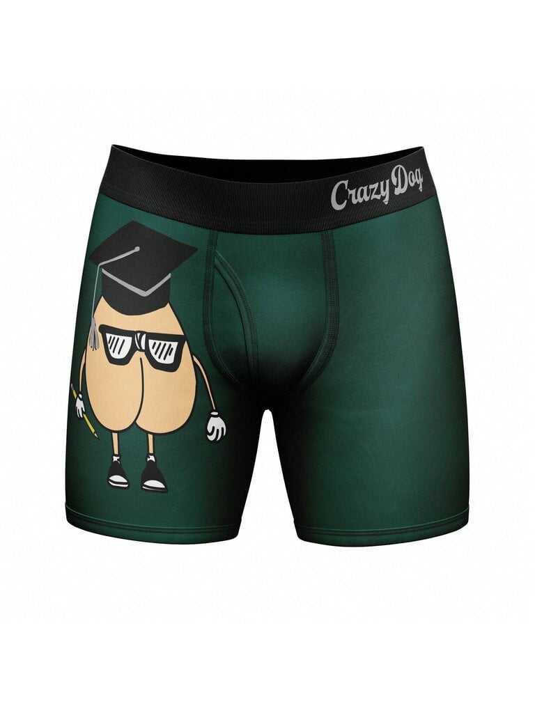 Miesten Smart Ass Boxer -housut Hauskat sarkastinen peppu Hilarious Gag Gift uutuusalusvaatteet (vihreä) - L·vihreä hinta ja tiedot | Tunikat | hobbyhall.fi