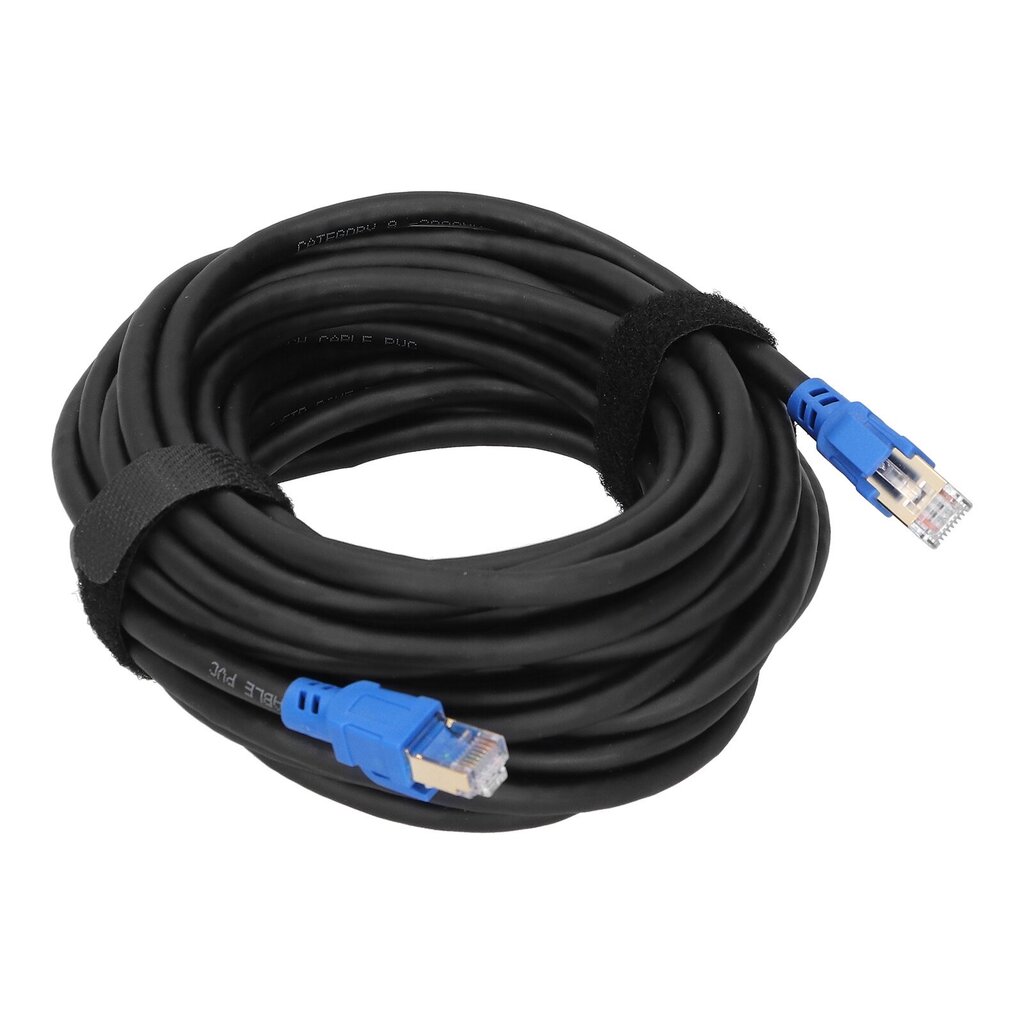 40Gbps 2000Mhz Cat8 Ethernet-kaapeli Kullattu RJ45-johdin LAN-johdot keskittimille Reitittimet Verkkosovittimet (8m 26,2ft) hinta ja tiedot | Stereojärjestelmät | hobbyhall.fi