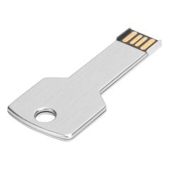 Näppäinmuotoinen USB-muistitikku USB-muistilevy USB-muistitikku tietokoneeseen Käytä Silver64GB hinta ja tiedot | Stereojärjestelmät | hobbyhall.fi