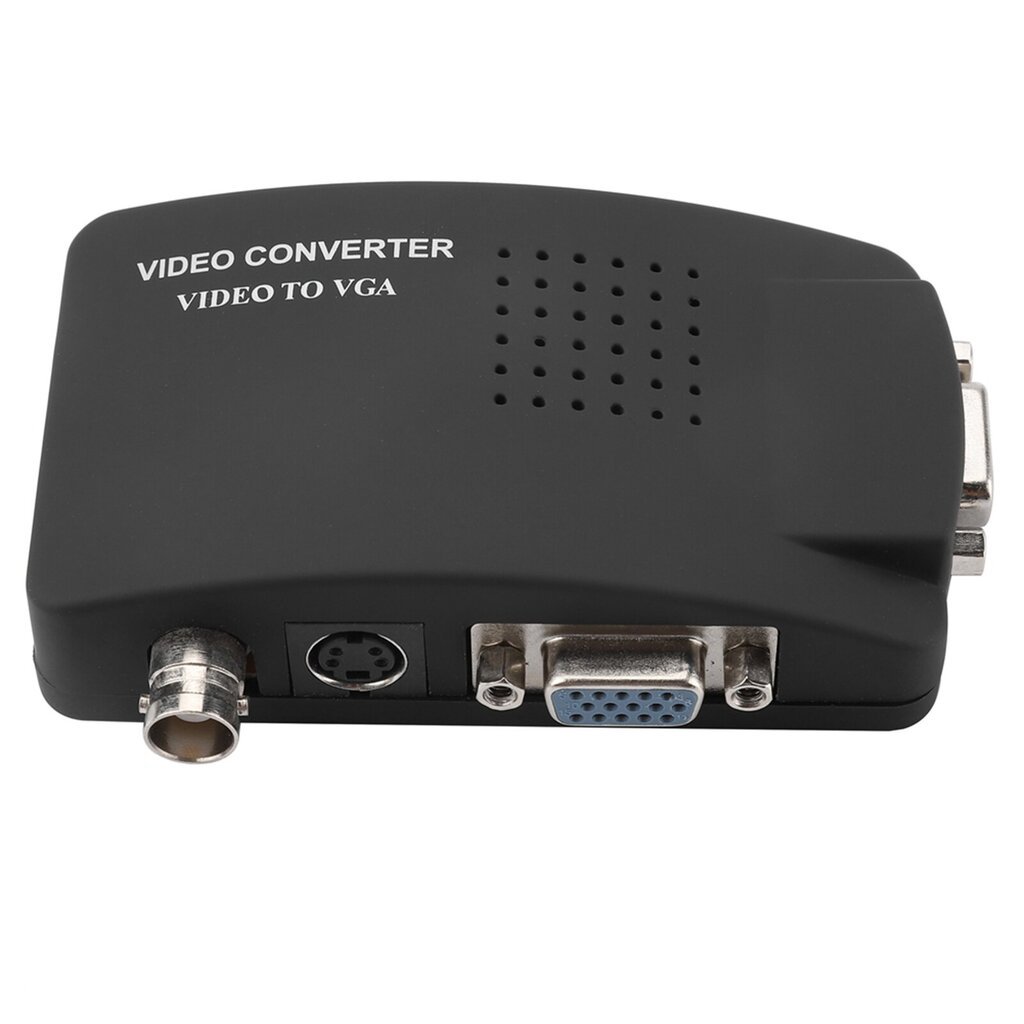 BNC Svideo - VGA HD Converter -sovitin tietokoneen PC-näytölle hinta ja tiedot | Stereojärjestelmät | hobbyhall.fi