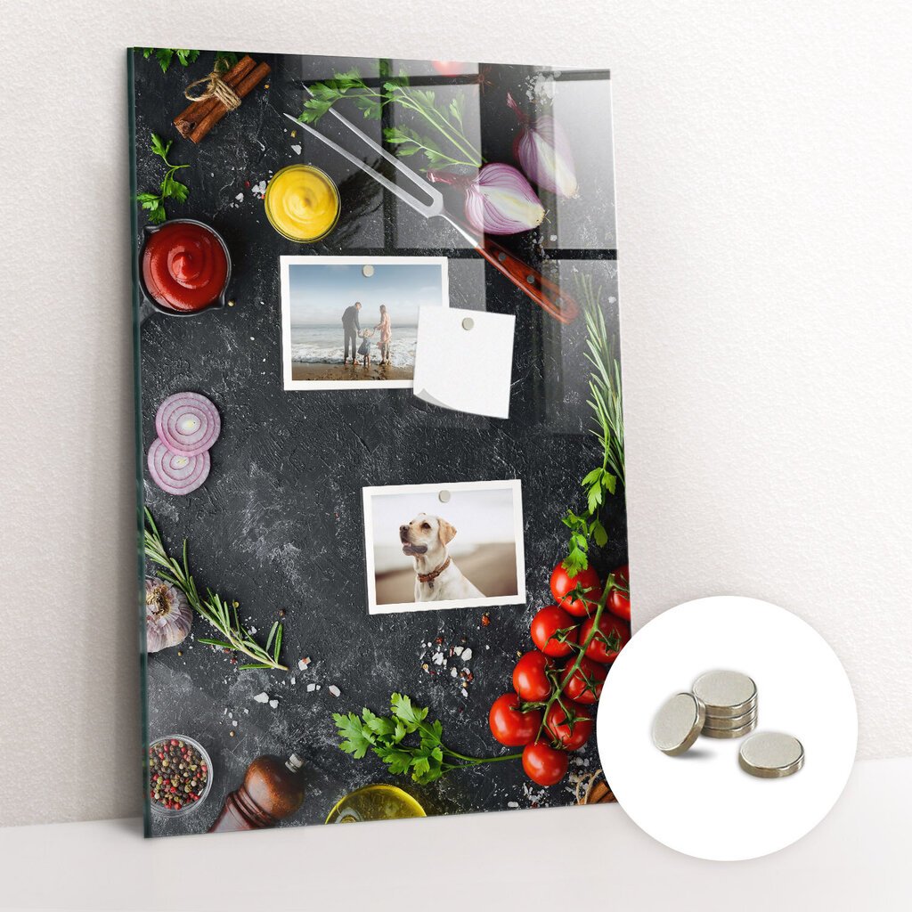 Magneettilauta Pizza Ainekset, 60x90 cm hinta ja tiedot | Toimistotarvikkeet | hobbyhall.fi