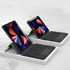 Kääntökansi ja Bluetooth näppäimistö Royal bailey SX12C för iPad 10.2(2021/2020/2019)/iPad Air 10.5/iPad Pro10.5 hinta ja tiedot | Näppäimistöt | hobbyhall.fi