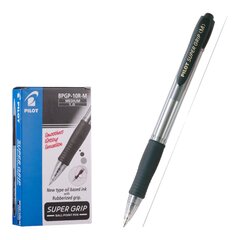 Pilot Super Grip Boligraph | 1,0 mm kärki | Sensitive Sensitive öljypohjainen mustekynä | Tartu Caucho | Saatavilla 6 väriä 12 x vihreä hinta ja tiedot | Toimistotarvikkeet | hobbyhall.fi