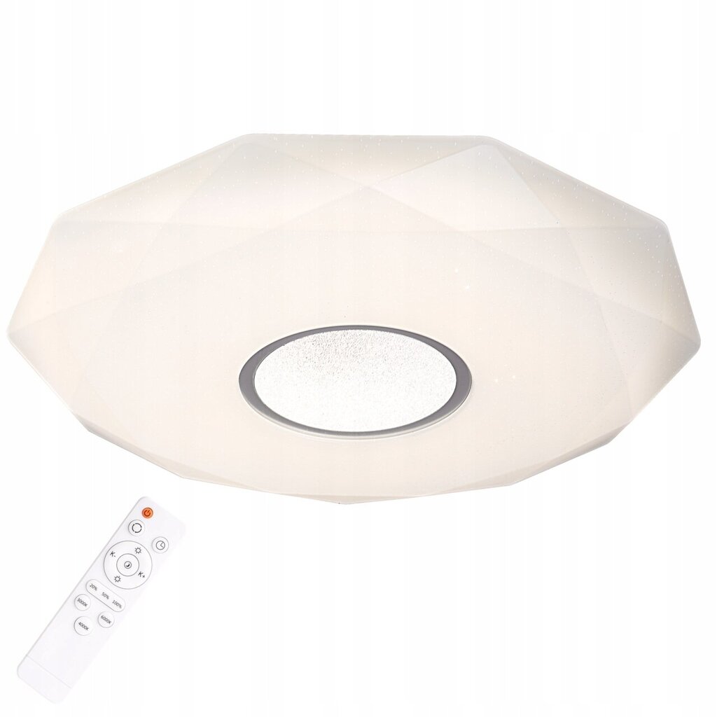 Kaukosäätimellä varustettu LED plafond Diamond 24W 2040lm 39cm hinta ja tiedot | Riippuvalaisimet | hobbyhall.fi