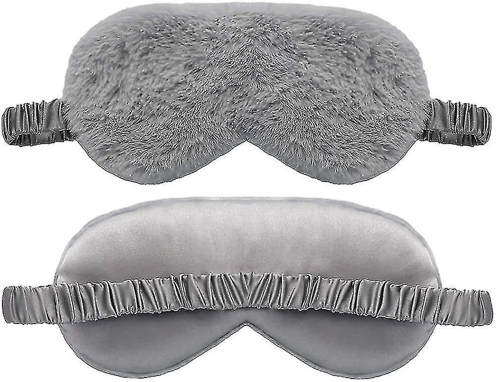 Silkkisilmäinen silmänaamio Rabbit Pehmo Sleep Mask Blindout Eye Cover Travel hinta ja tiedot | Suuhygienia | hobbyhall.fi