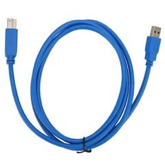 USB 3.0 -tulostinkaapeli A uros B uros 5 Gbps 4,9 jalkaa pitkä PVC kupari USB-skannerijohto ulkoisille kiintoajureille hinta ja tiedot | Tulostustarvikkeet | hobbyhall.fi