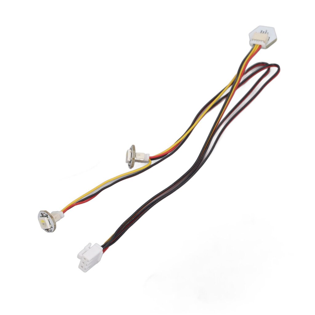 RGBW Mini Button PCB -LED asennettuna 30AWG PTFE-kaapeleilla 3D-tulostimen lisävaruste Voron 2.4 SB StealthBurner Extruderille hinta ja tiedot | Tulostustarvikkeet | hobbyhall.fi