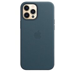 Nahkainen puhelinkotelo Iphone 12 Pro Max -puhelimelle MagsafeBaltic Blue -nahkakotelolla hinta ja tiedot | Puhelimen kuoret ja kotelot | hobbyhall.fi