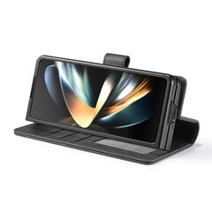 Samsung Galaxy Z Fold5 5G lompakko Nahkainen puhelinkuori Jalusta Calf Texture puhelimen suojakuoriSamsung Galaxy Z Fold5 5GB musta hinta ja tiedot | Puhelimen kuoret ja kotelot | hobbyhall.fi