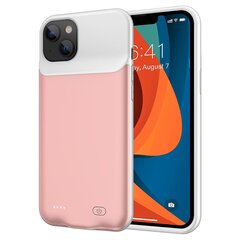 iPhone 14 7000 mAh akkukotelolle LED-ilmaisimella Kannettava latauskotelo Power Bank Phone CaseStyle B iPhone 14 Pink hinta ja tiedot | Puhelimen kuoret ja kotelot | hobbyhall.fi