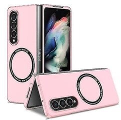 Magneettinen sotilasluokan iskunkestävä puhelinkotelo Samsung Galaxy Z Fold 5:lle, yhteensopiva Magsafelle, sisäänrakennettu magneetti CirclePink hinta ja tiedot | Puhelimen kuoret ja kotelot | hobbyhall.fi