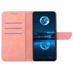 Samsung Galaxy A05 4g Case Pu Nahka Printed Line Puhelinteline CoverPink hinta ja tiedot | Puhelimen kuoret ja kotelot | hobbyhall.fi