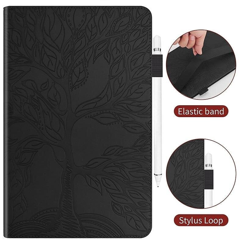 Tree of Life -tabletin kansi Samsung Galaxy Tab A9 Plus 11 tuumalle 2023 SM-X210/X215/X216Black hinta ja tiedot | Tablettien kotelot ja muut tarvikkeet | hobbyhall.fi