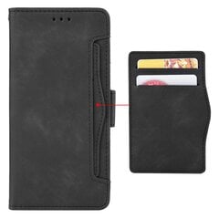 Xiaomi Redmi Note 13 Pro+ naarmuuntumattomalle puhelinkuorelle, nahkakotelolle, lompakkotelineelle, puhelimen suojakuori, musta hinta ja tiedot | Puhelimen kuoret ja kotelot | hobbyhall.fi