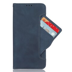 Xiaomi Redmi Note 13 Pro+ naarmuuntumattomalle puhelinkuorelle nahkakotelolle Lompakkoteline Puhelimen CoverBlue hinta ja tiedot | Puhelimen kuoret ja kotelot | hobbyhall.fi