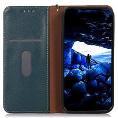 KHAZNEH Samsung Galaxy A25 5G kotelolle aito lehmännahkainen lompakkopuhelin CoverStyle C Samsung Galaxy A25 5G vihreä hinta ja tiedot | Puhelimen kuoret ja kotelot | hobbyhall.fi