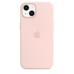 Iphone 13:lle - silikonikotelo Magsafella, suojaavalla ja tyylikkäällä puhelimen suojakuorellaChalk Pink hinta ja tiedot | Puhelimen kuoret ja kotelot | hobbyhall.fi