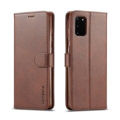 LC.IMEEKE lompakkotelineen nahkainen matkapuhelinsuoja Samsung Galaxy A41:lle (maailmanlaajuinen versio)Samsung Galaxy A41 (Global VerEspresso) hinta ja tiedot | Puhelimen kuoret ja kotelot | hobbyhall.fi