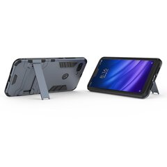 Cool Guard Kickstand PC TPU matkapuhelimen suojakuori Xiaomi Mi 8 Lite/Xiaomi Mi 8 Youth (Mi 8X) Xiaomi Mi 8 Lite Tummansiniselle hinta ja tiedot | Puhelimen kuoret ja kotelot | hobbyhall.fi