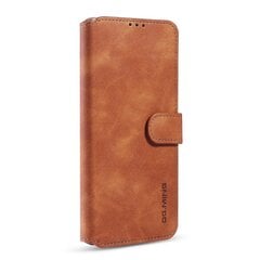 Retrotyylinen nahkainen lompakkotelineen kansi Samsung Galaxy A32 5G/M32 5G kotelolleSamsung Galaxy A32 5GBrown hinta ja tiedot | Puhelimen kuoret ja kotelot | hobbyhall.fi