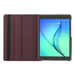 Samsung Galaxy Tab S2 9.7 Lychee Litchi Grain -nahkaiselle pyörivälle jalustalleSamsung Galaxy Tab S2 9.7 T810Brown hinta ja tiedot | Puhelimen kuoret ja kotelot | hobbyhall.fi