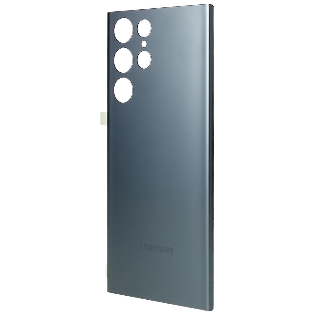 Samsung Galaxy S22 Ultra 5G S908 Akkukotelon kansi, jossa tarra VaihtoosatSamsung Galaxy S22 Ultra 5GGrey hinta ja tiedot | Puhelimen kuoret ja kotelot | hobbyhall.fi