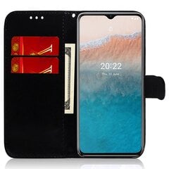 Nokia X30 5G PU Nahkalompakko Flip Stand Puhelinkotelo Häikäisevä kuviointi SuojakuoriNokia X30 5GBlue hinta ja tiedot | Puhelimen kuoret ja kotelot | hobbyhall.fi