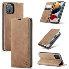 Caseme-013 nahkakotelo iPhone 13:lle Iphone 13:lle GuanguanBrown hinta ja tiedot | Puhelimen kuoret ja kotelot | hobbyhall.fi