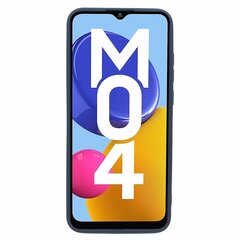 Samsung Galaxy M04 4G/F04 4G /A04e 4G TPU puhelinkuorelle Kaksipuolinen mattapuhelinkuoriSamsung Galaxy M04 4GOcean blue hinta ja tiedot | Puhelimen kuoret ja kotelot | hobbyhall.fi