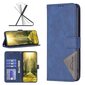 BINFEN COLOR BF05 Tecno Pova 5 Pro 5G -kotelolle PU nahkainen läppäteline puhelin ShellStyle E Transsion Tecno Pova 5Blue hinta ja tiedot | Puhelimen kuoret ja kotelot | hobbyhall.fi