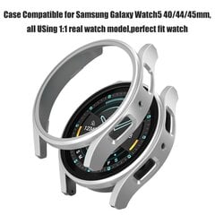 Suojakuori Yhteensopiva Samsung Galaxy Watch5 40 44 45mm PC Puskurin kuori Iskunkestävä suojakuori hinta ja tiedot | Älykellot | hobbyhall.fi