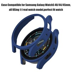 Suojakuori Yhteensopiva Samsung Galaxy Watch5 40 44 45mm PC Puskurin kuori Iskunkestävä suojakuori hinta ja tiedot | Älykellot | hobbyhall.fi