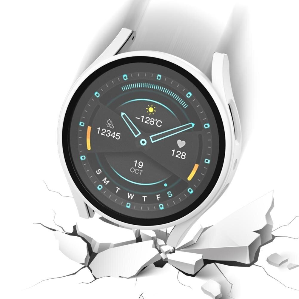 PC-runkoinen karkaistu lasikotelo, joka on yhteensopiva Samsung Galaxy Watch5 40 44 45 mm:n iskunkestävän älykellon suojakuoren kanssa hinta ja tiedot | Älykellot | hobbyhall.fi