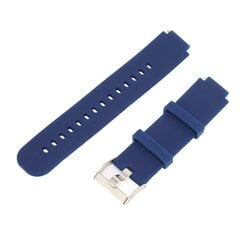 Silikoni kellon rannekkeen rannekkeen vaihto Amazfit Smart Watch Verge 2 A1807 Midnight Blue hinta ja tiedot | Älykellot | hobbyhall.fi