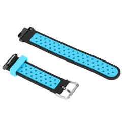 Silikoninen kelloranneke Pehmeä hengittävä kaksivärinen vaihtorannekello Amazfit Verge Verge LiteBlack Blue hinta ja tiedot | Älykellot | hobbyhall.fi