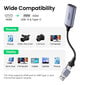 【Uusi】Ugreen Video Capture Card 4K Hdmi - Usb/Usb-C Hdmi Video Grabber Box Pc-Tietokonekameralle Live Stream Record Meeting hinta ja tiedot | Adapterit | hobbyhall.fi