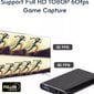 Capture Card, 4K Video Capture Card Usb 3.0 1080P 60Fps Hdmi Audio Video Capture Device Kannettava Video hinta ja tiedot | Adapterit | hobbyhall.fi