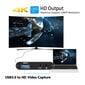 4K Video Capture Card 1080P 60 Fps Hd-Kamera hinta ja tiedot | Adapterit | hobbyhall.fi