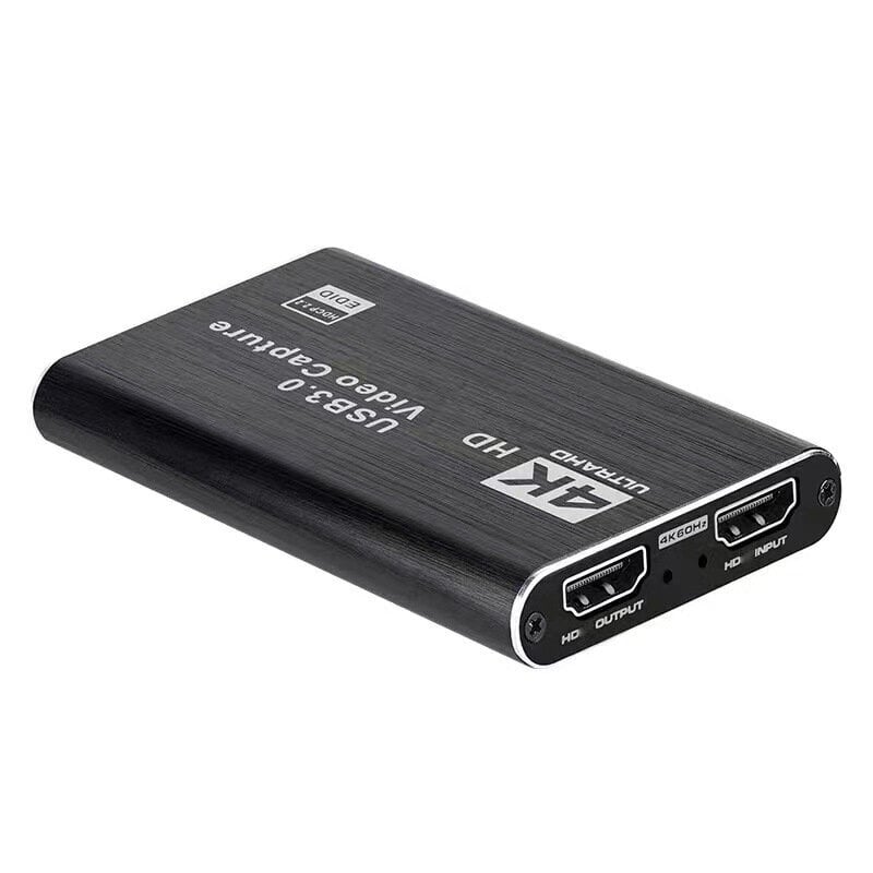 1080P 60Hz Video Capture Card Loop Outilla 4K Hdmi-Yhteensopiva Usb3.0-Tallennus Pc:Lle Xbox Ps3 Game Live Streaming -Lähetys hinta ja tiedot | Adapterit | hobbyhall.fi