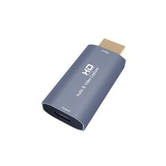 Tallennin 60Hz Streaming Tallennus Usb-Yhteensopiva Dvd-Tallennuslevylle 1080P Type C/F Langaton Videon Sieppauskortti 4K hinta ja tiedot | Adapterit | hobbyhall.fi