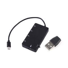 4-porttinen mikro-USB-keskitin USB2.0 OTG-laajennussovittimen latauskaapeli älypuhelimelle ja tabletille hinta ja tiedot | Puhelimen lisätarvikkeet | hobbyhall.fi