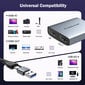 Lemorele Ac07 Video Capture Card 1080P60hz Ulostulo Hdmi-Yhteensopiva Tulo Ja Lähtö 1080P60hz Loop Out Suoratoistoa Varten Ps4/5 hinta ja tiedot | Adapterit | hobbyhall.fi