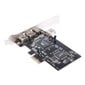 Pcie Firewire Pci-E 2A+1 Mini-A 1394A Videon Sieppauskortti Via Vt6308p Piirituki Ieee1394 400 Mbit 2+1 Portti Phy hinta ja tiedot | Adapterit | hobbyhall.fi