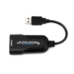 Lcckaa 4K Hdmi -Yhteensopiva Video Capture Card Usb 3.0 Video Game Grabber Record Ps4 Camcorder Switch Live Broadcast -Kameralle hinta ja tiedot | Adapterit | hobbyhall.fi